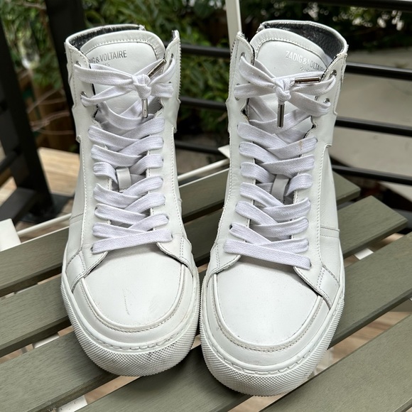 Zadig & Voltaire High top sneakers size 10 - Picture 3 of 7
